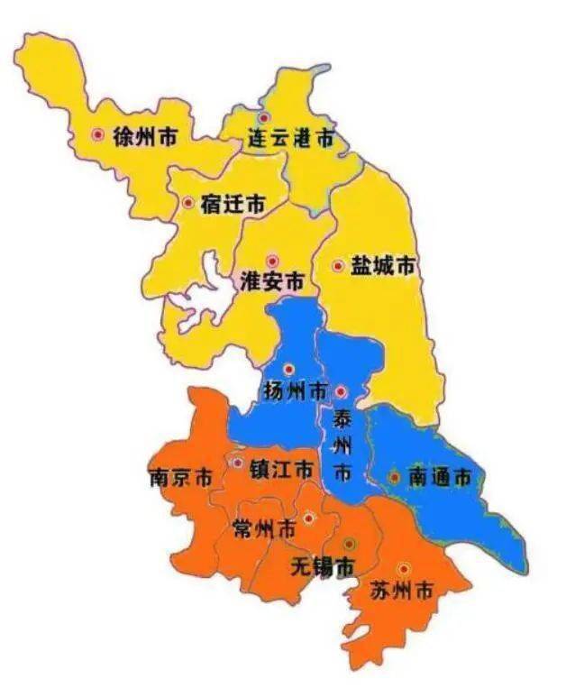 苏北地区包括哪些地区?