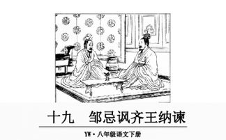 高中语文《邹忌讽齐王纳谏》优秀教案