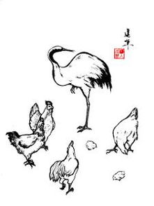 鹤立鸡群的近义词，鹤立鸡群的近义词和反义词