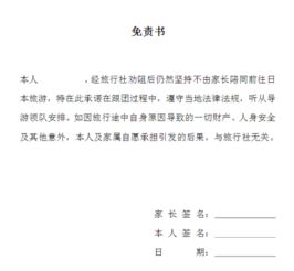 车主免责任书怎么写