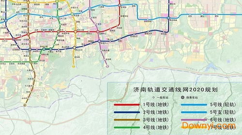 济南地铁规划图，济南地铁规划图2030终极版