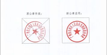 公章的样式和种类