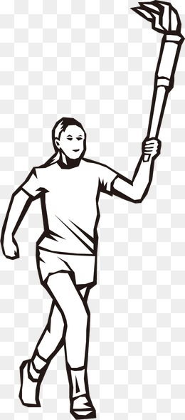 星星火炬怎么画