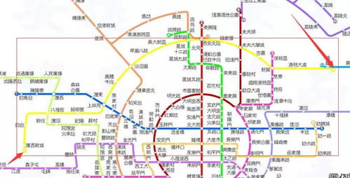 西安地铁13号线线路图