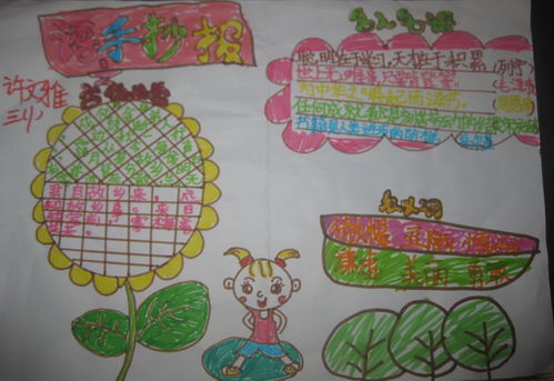 三年级语文手抄报简单又漂亮