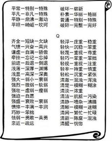 去字的反义词是什么?