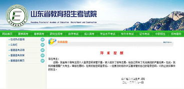 单招是山东省教育招生考试吗