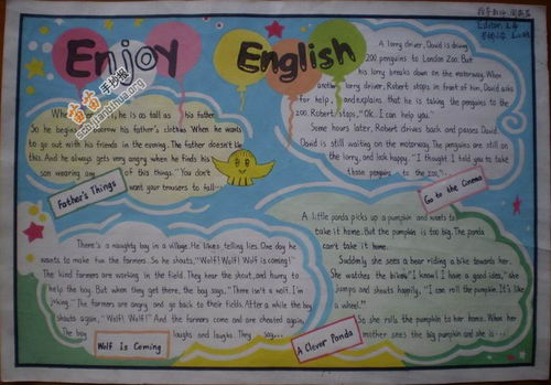 四年级英语手抄报漂亮，四年级英语手抄报漂亮清晰