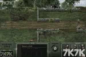 1944年 军队在法国 登陆,开辟了欧洲第二战场