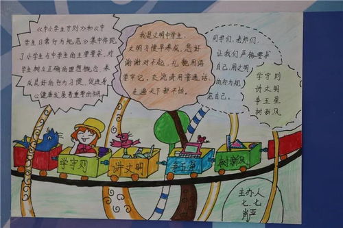 安全守纪的手抄报的内容