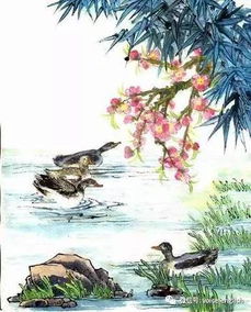 惠崇春江晓景的诗意