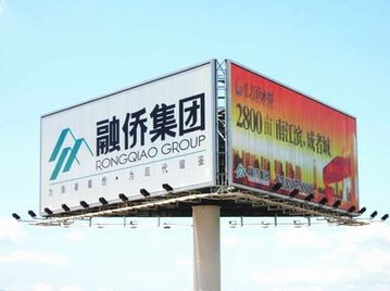 三面翻广告，三面翻广告牌