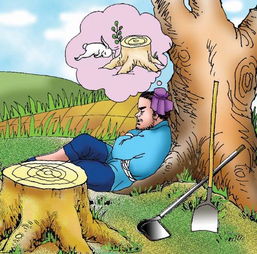 守株待兔的意思是什么??