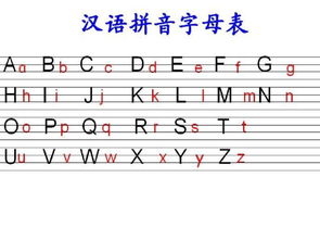 拼音字母大写怎么写