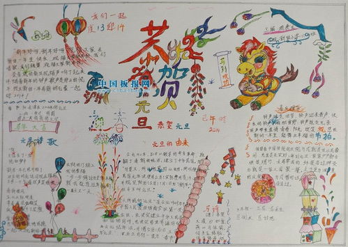 过年的手抄报内容