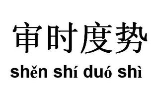 求审时度势的拼音