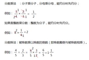 分数的除法怎么计算方法