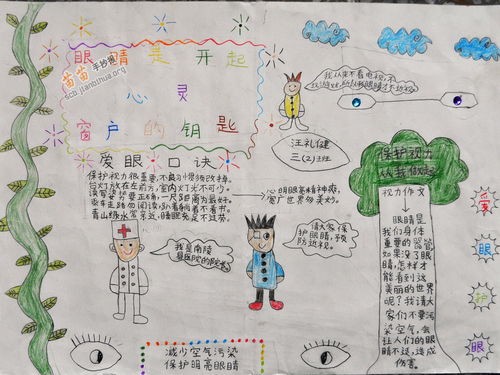 爱眼护眼手抄报内容简单，爱眼护眼手抄报内容 简单漂亮