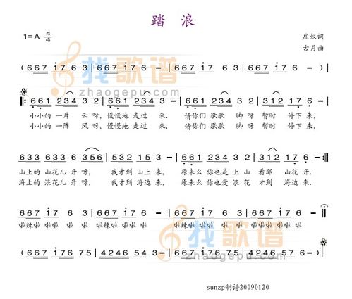 求《踏浪》完整歌词