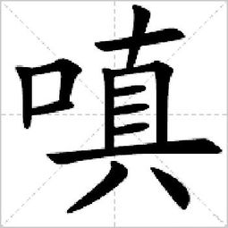 “嗔”怎么读