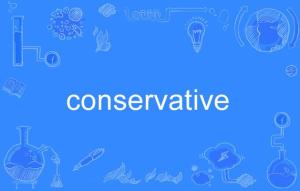 conservative是什么意思