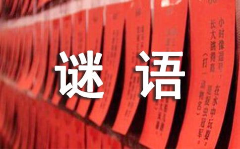 汉字谜语大全及答案