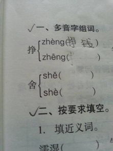 挣字可以组什么词语呢?