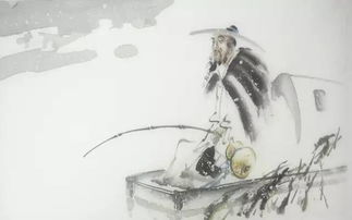 江雪插画简笔画-二年级下册江雪怎么画