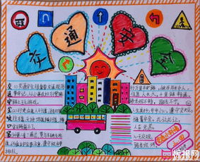 交通安全手抄报简单好看精选8张