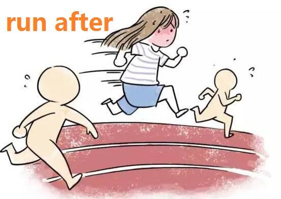 追赶英语怎么说chase，追赶英语短语run