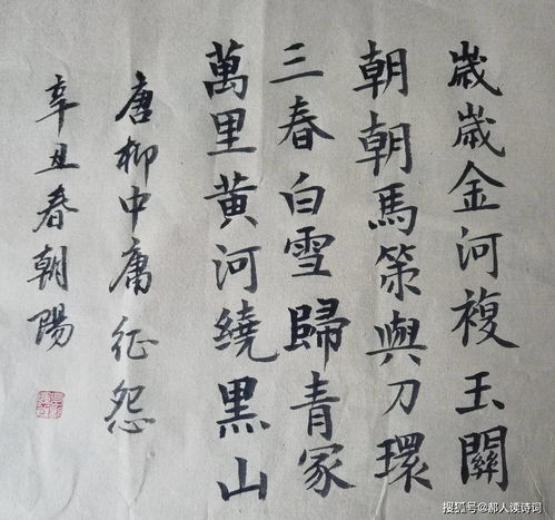 柳中庸《征人怨》原文译文赏析