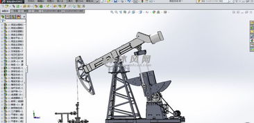 抽油机图片卡通，大庆抽油机图片
