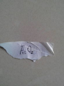 氧化亚铁化学式是怎样的?