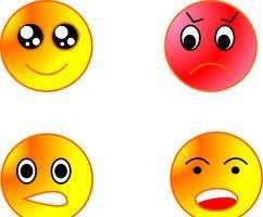 喜怒哀乐表情图片手绘，喜怒哀乐表情图片 素描