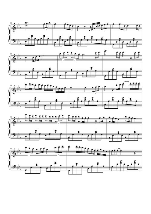 《后来》和《有了你》的钢琴谱谁有?简谱也可以,十分感谢!希望大家能帮 