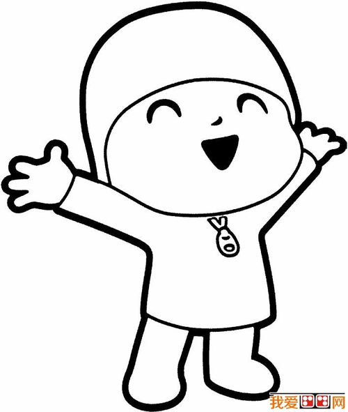 可爱的宝宝简笔画的画法