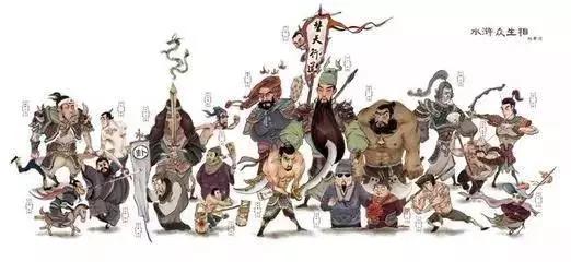 《水浒传》的108个人物绰号是什么?