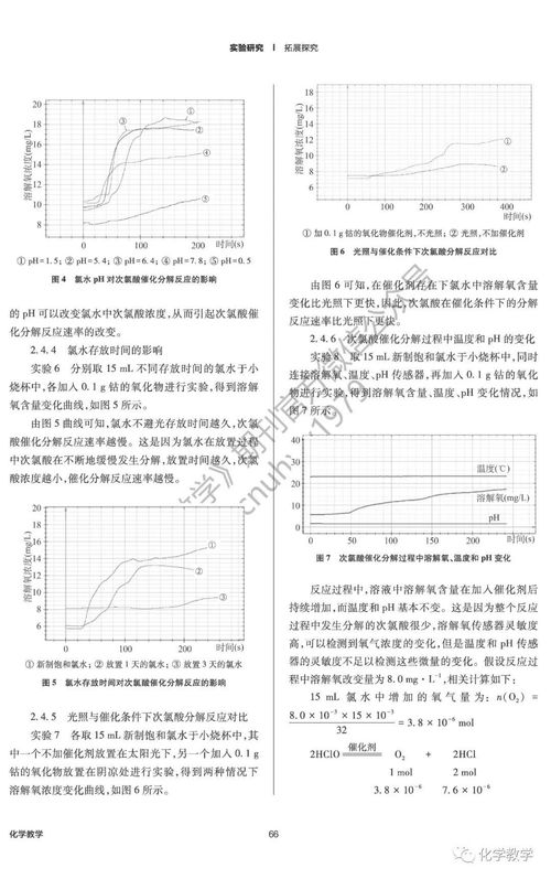 次氯酸见光分解的化学方程式