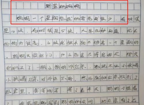 唉我真傻写作文