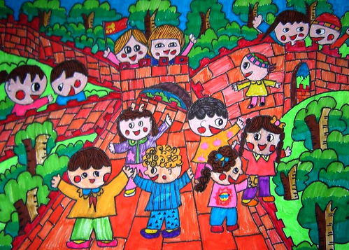 儿童画秋天图片作品精选?