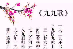 九九歌是哪九九?是多少天?