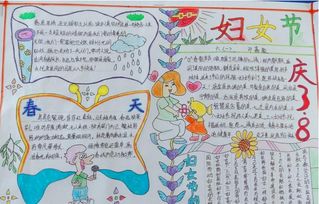 三八妇女节手抄报怎么画好看