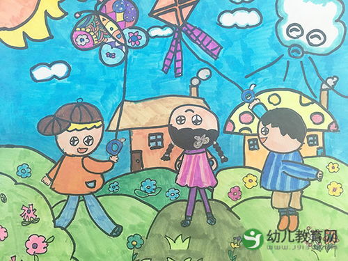 关于春天的插画简单易画-关于春天的画怎么画又简单又好看