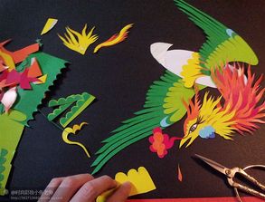 剪纸贴画图片大全 儿童 手工，剪纸贴画的制作步骤包括