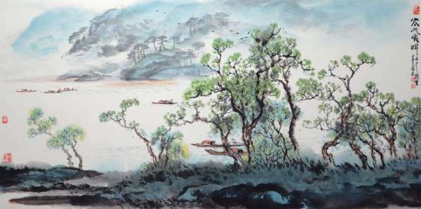 大地沐清辉打一字，大地沐浴阳光什么意思