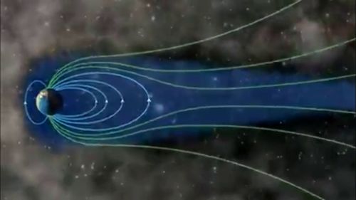 极光是怎么形成的视频，地球极光是怎么形成的