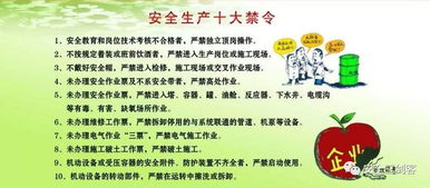 中石化安全生产十大禁令内容，环保能源安全生产十大禁令内容