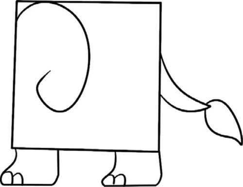 鼻子怎么画简笔画