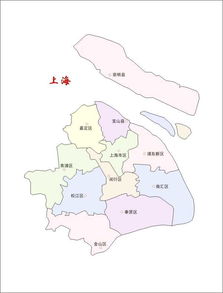 上海地图区域划分