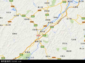 桐庐地图详细地图，杭州桐庐地图
